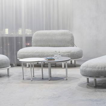 Sillón de aluminio cojines extra grandes [Luna] de Hevea - imagen 2