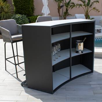 Barra-bar para jardín de aluminio y HPL [Dantel] de Hevea - imagen 3