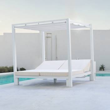 Cama doble techo de aluminio o toldo retractil de Hevea - imagen 2