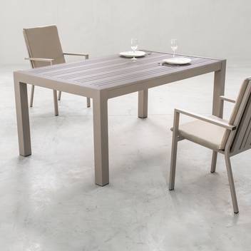 Mesa▯ robusta de aluminio [Paola] de Hevea - imagen 2