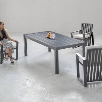 Sillón comedor-jardín de aluminio [Abigueil] de Hevea - imagen 2