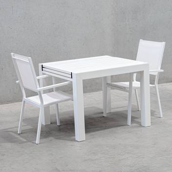 Mesa extensible ▢200 de aluminio y HPL [Mantua] de Hevea - imagen 2