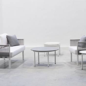 Sillón confort de aluminio con cuerda [Cloe] de Hevea - imagen 3