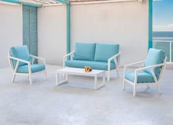 Sillón relax de aluminio para jardín [Sarah] de Hevea - imagen 3