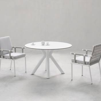 Sillón comedor de aluminio y cuerda [Urbia] de Hevea - imagen 2