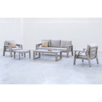 Sillón confort de aluminio para exterior [Venus] de Hevea - imagen 3