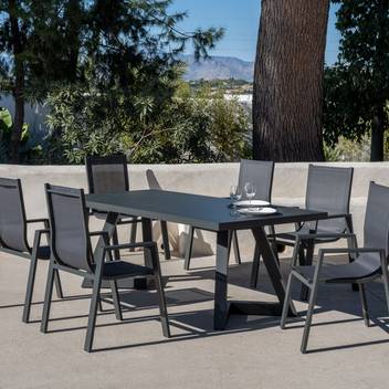 Mesa ▯320 de aluminio y tapa HPL [Gloris] de Hevea - imagen 2
