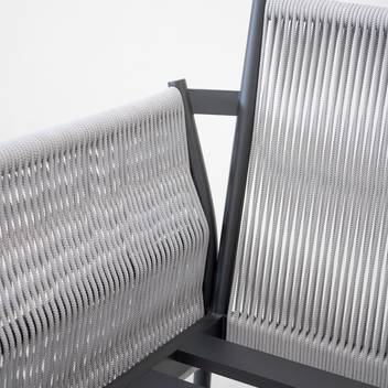 Sillón confort de aluminio y cuerda [Celina] de Hevea - imagen 2