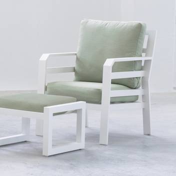 Sillón relax de aluminio para jardín [Kravi] de Hevea - imagen 2