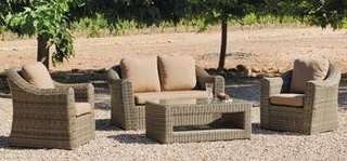 Sillón confort de ratán para jardín [Amanda] de Hevea - imagen 3