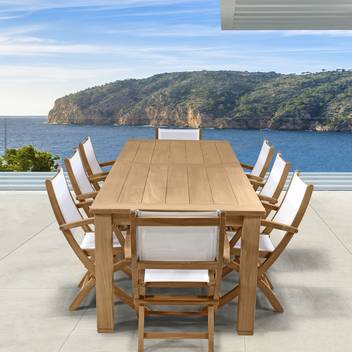 Mesa Extensible Teca 210/280 cm - imagen 2