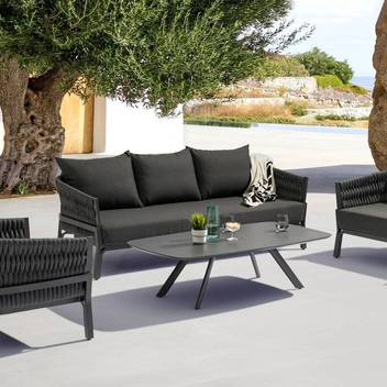 Sillón relax aluminio y cuerda [Anmore] - imagen 5