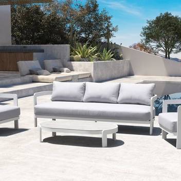 Mesa de centro aluminio top cerámico [Babylon] - imagen 3