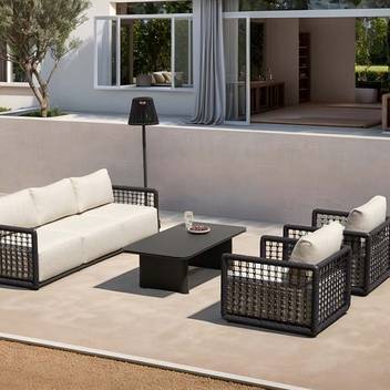 Sillón relax aluminio y cuerda [Santa Ana] - imagen 2