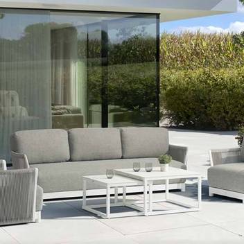 Sillón de aluminio y cuerda [Silai] - imagen 2