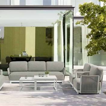 Sillón de aluminio y cuerda [Silai] - imagen 3