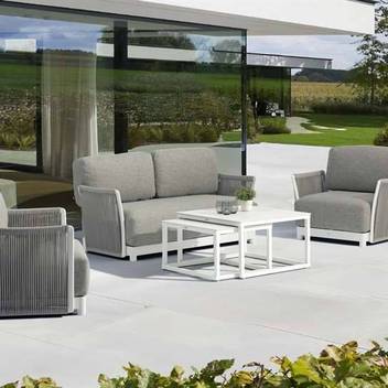 Sillón de aluminio y cuerda [Silai] - imagen 4
