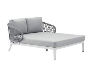 Sofá cama aluminio y cuerda [Isabela] - imagen 2