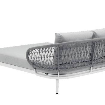 Sofá cama aluminio y cuerda [Isabela] - imagen 11