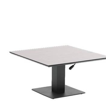 Mesa elevable ▢90 de aluminio [Isabela] - imagen 6