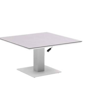 Mesa elevable ▢90 de aluminio [Isabela] - imagen 7