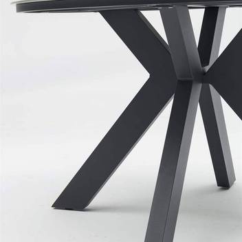 Mesa ◯ 120 de aluminio y piedra [Bais] - imagen 6
