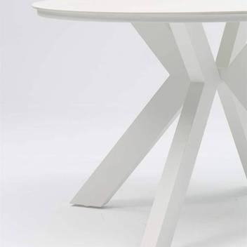 Mesa ◯ 120 de aluminio y piedra [Bais] - imagen 9