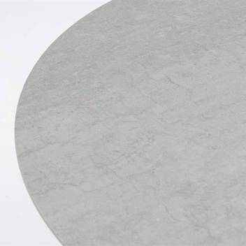 Mesa ◯ 120 de aluminio y piedra [Bais] - imagen 10