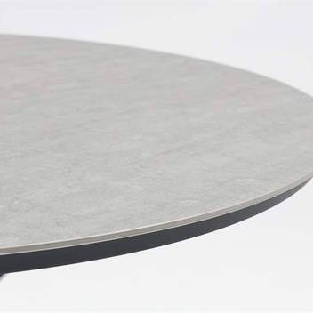 Mesa ◯ 120 de aluminio y piedra [Bais] - imagen 12