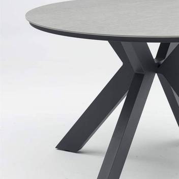 Mesa ◯ 120 de aluminio y piedra [Bais] - imagen 13