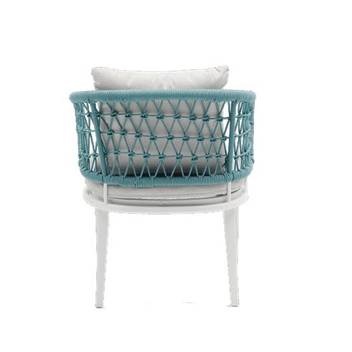 Sillón comedor aluminio y cuerda [Isabela] - imagen 9