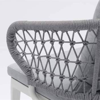 Sillón comedor aluminio y cuerda [Isabela] - imagen 10