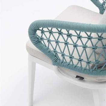 Sillón comedor aluminio y cuerda [Isabela] - imagen 11