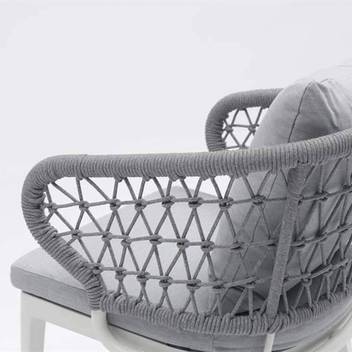 Sillón comedor aluminio y cuerda [Isabela] - imagen 16