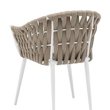 Sillón comedor aluminio y cuerda [Meridian] - imagen 15