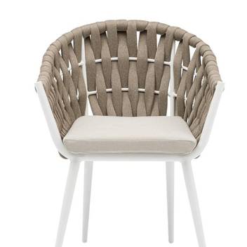 Sillón comedor aluminio y cuerda [Meridian] - imagen 17