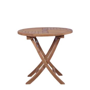 Mesa Plegable Teca 80 cm - imagen 3