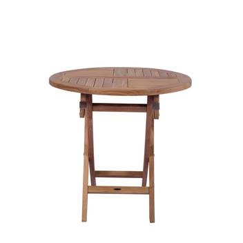 Mesa Plegable Teca 80 cm - imagen 5