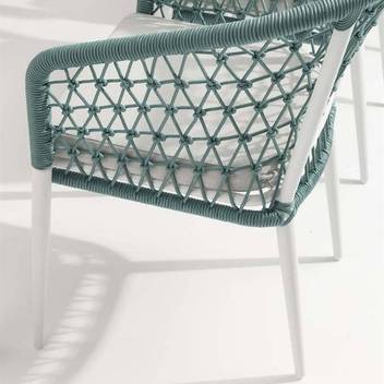 Silla comedor aluminio y cuerda [Nelayan] - imagen 8