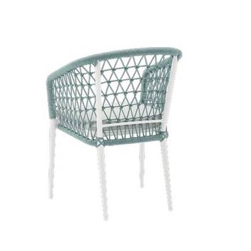 Silla comedor aluminio y cuerda [Nelayan] - imagen 10