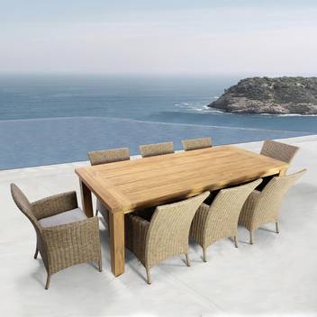 Sillón comedor-jardín de ratán [Trinity] - imagen 6
