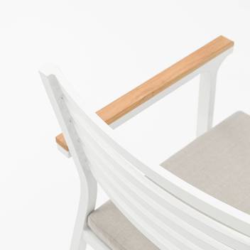 Sillón comedor de aluminio y teca [Broome] - imagen 15