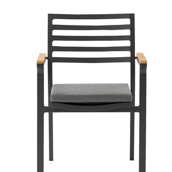 Sillón comedor de aluminio y teca [Broome] - imagen 19