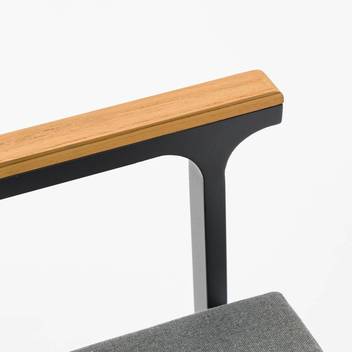 Sillón comedor de aluminio y teca [Broome] - imagen 21