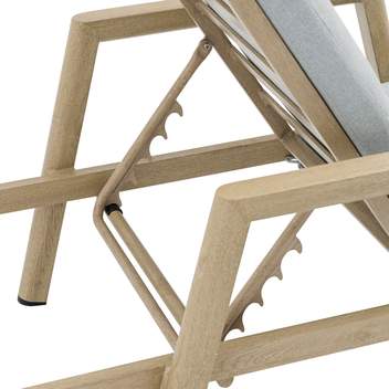 Tumbona aluminio efecto madera [Harmony] - imagen 12