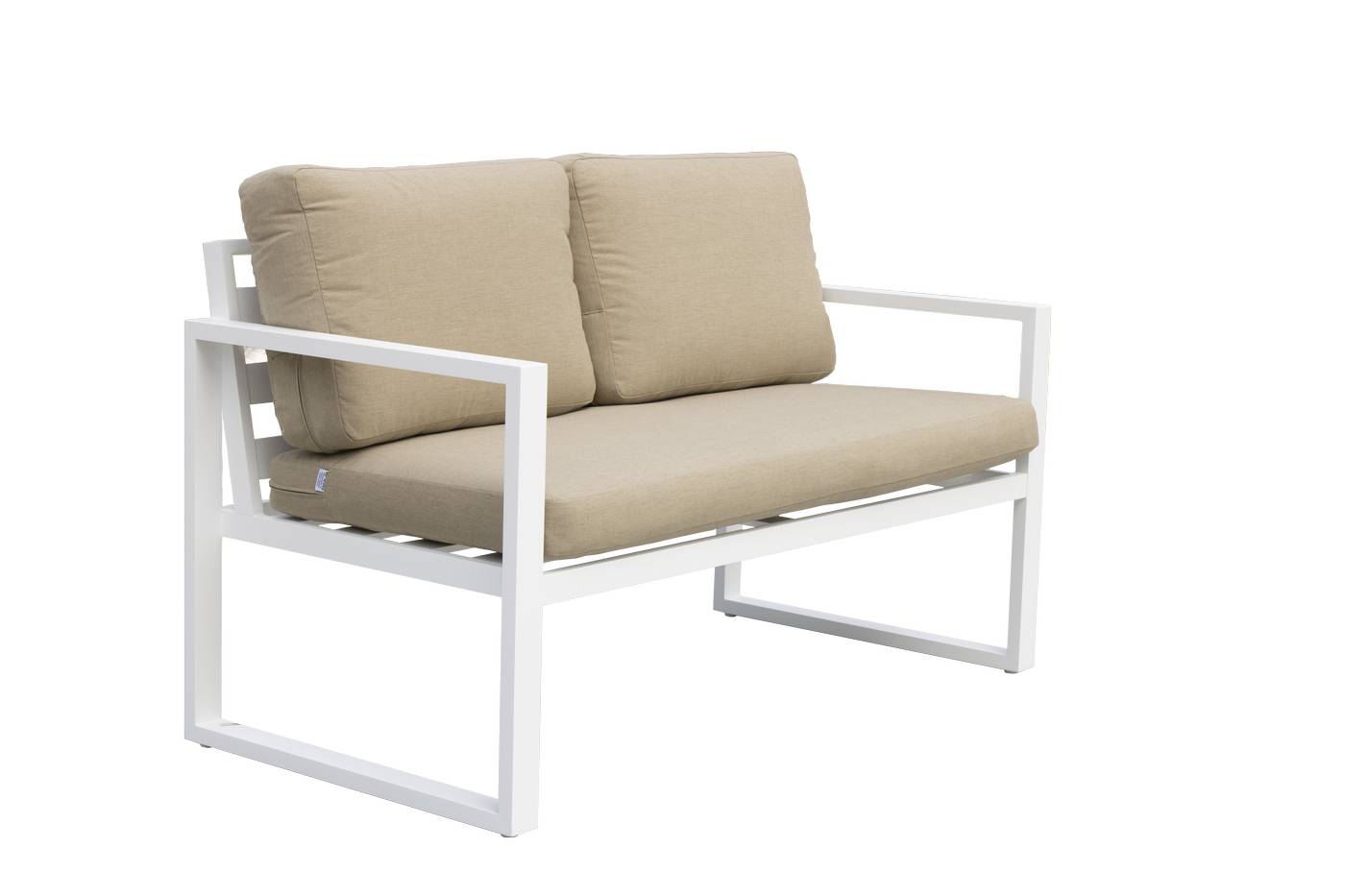 Set Aluminio Fenix-7 - Conjunto aluminio: 1 sofá 2 plazas + 2 sillones + 1 mesa de centro. Disponible en cinco colores diferentes.
