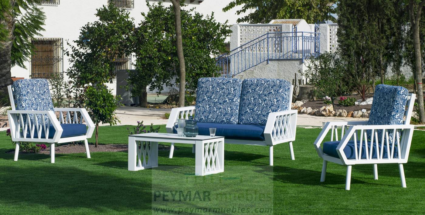 Sofá 2 plazas de exterior Milán, Muebles Terraza y Jardín, Ofertas