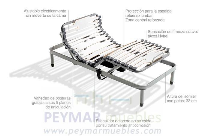 Patas Somier Articulado