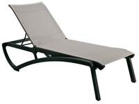 Color tumbona - Negro/Gris